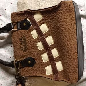 Star wars fuzzy Chewbacca purse